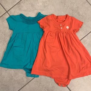 Carters baby girl dress set size 9 mo
